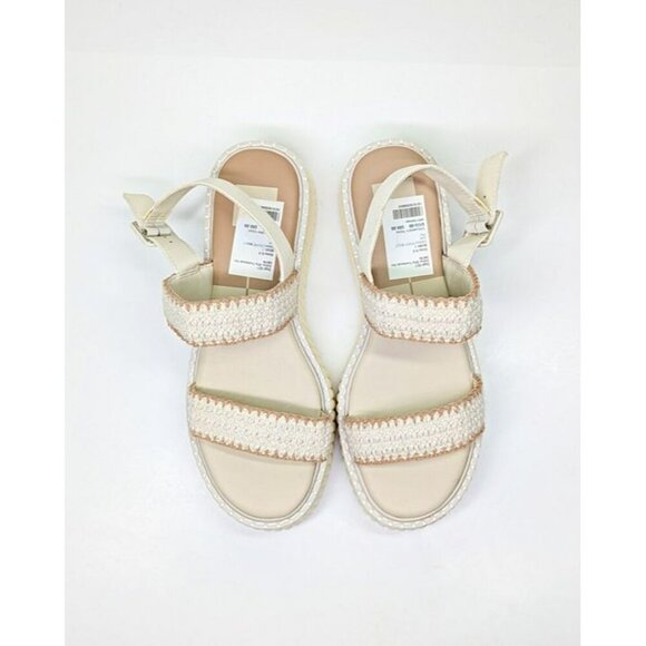 Dolce Vita Daiya Women's Ivory Platform Sandals Size 9 (MSRP $130) - Picture 3 of 9